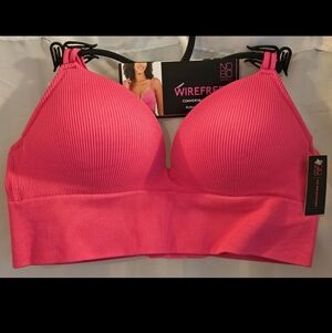 No Boundaries Hot Pink Wirefree Bra